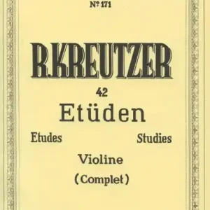 Ausverkauf 42 Etüden für Violine