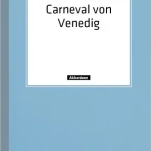 Carneval von Venedig Leichte Variationen für Akkordeon Günstig