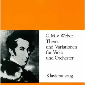 Schneller Versand Thema und Variationen für Viola und Orchester für Viola und Klavier
