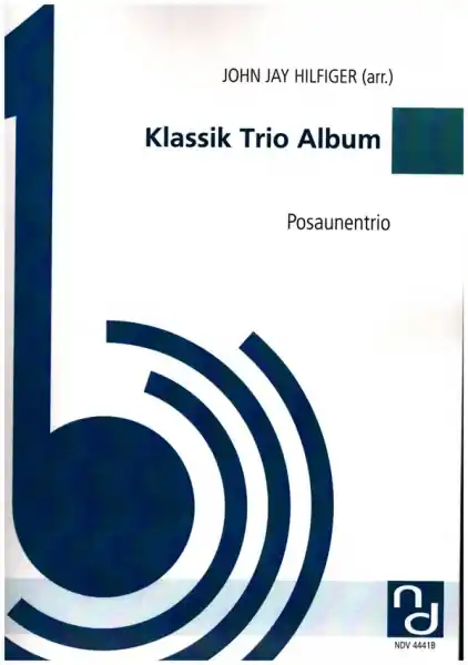 Klassik Trio Album für 3 Posaunen Sonderaktion