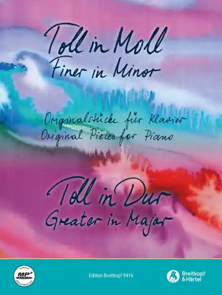 Billig Toll in Moll - Toll in Dur (+Online Audio) für Klavier