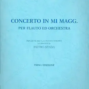 Concerto in mi maggiore per flauto e pianoforte Sonderaktion