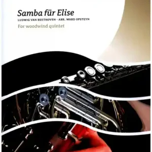 Knallerangebot Samba für Elise für Flöte, Oboe, Klarinette, Horn und Fagott