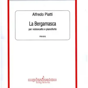 Solange Der Vorrat Reicht La bergamasca op.14 per violoncello e piano