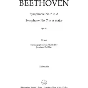 Gratis Versand Sinfonie A-Dur Nr.7 op.92 für Orchester