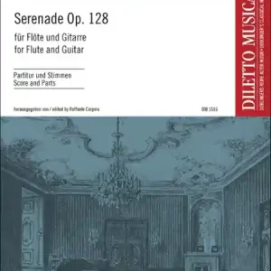 Serenade op.128 für Flöte und Gitarre Schnäppchen
