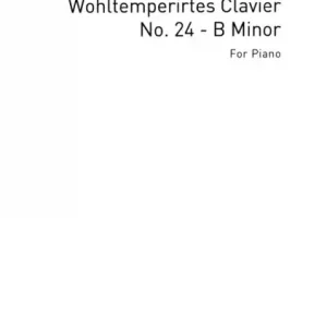 Letzte Chance Prelude no.24 in B Minor for piano