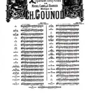 Faust no.7ter - Air Des Bijoux È Dieu Que De Bijoux for mezzo soprano and piano Günstig