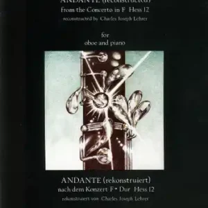 Andante from the Concerto F Major for oboe and piano Echt