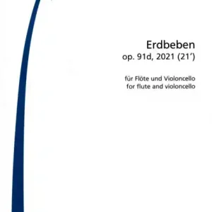Erdbeben op.91d für Flöte und Violoncello Neu Im Sortiment