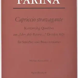 Neue Kollektion Capriccio stravagante für Streicher und Bc