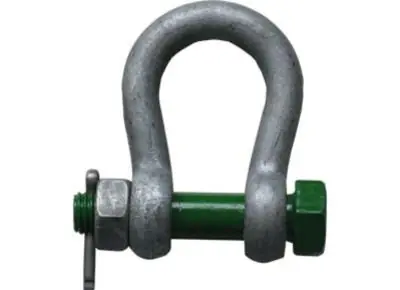 Neue Ware Rock Shop Schäkel, Mutter, Splint, 2,0 t Tragfähigkeit