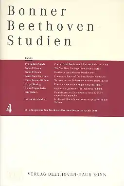 Wochenendangebot Bonner Beethoven-Studien Band 4