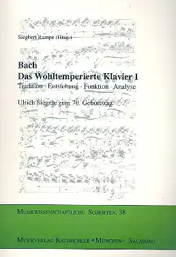 Preis Gesenkt Bach - Das Wohltemperierte Klavier Teil 1 Tradition, Entstehung, Funkt Analyse