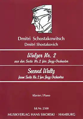 Walzer Nr. 2 aus der Suite Nr. 2 für Jazzorchester Top-Angebot