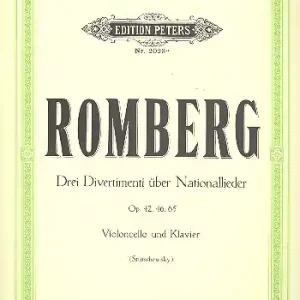 Divertimenti op.42, 46 und 56 für Violoncello und Klavier Bestseller