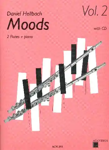 Top-Seller Moods Band 2 (+CD) für 2 Flöten und Klavier