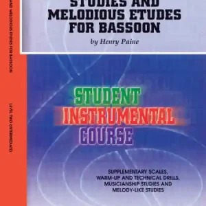 Begrenztes Angebot Studies and melodious Etudes Level 2 for bassoon