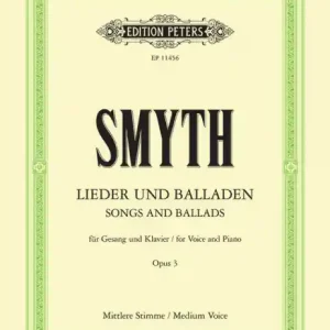 Lieder und Balladen op.3 für Gesang (mittel) und Klavier Top-Preis