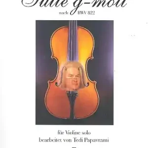 Markenware Suite g-Moll nach BWV822 für Violine