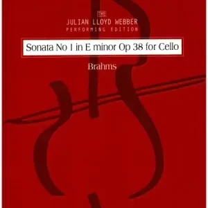 Sonata e minor no.1 op.38 for cello and piano The Julian Lloyd Webber Performing Editon Wochenendangebot
