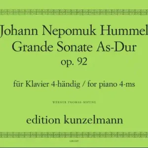 Grande Sonate As-Dur op.92 für Klavier zu 4 Händen Online Kaufen