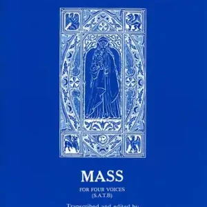 Mass for 4 voices score Echt