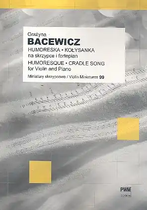 Humoreska und Kolysanka für Violine und Klavier Günstig