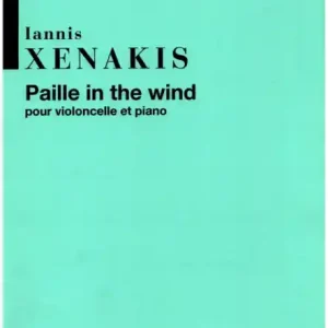 Paille in the wind pour violoncelle et piano Bestseller