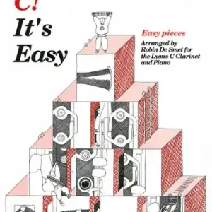 Top-Seller C it's easy for Lyons C clarinet and piano