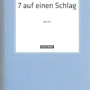 Sieben auf einen Schlag Band 2 für Akkordeon Markenprodukt