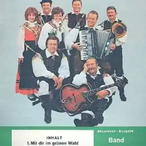 Ausverkauf Slavko Avsenik und seine weltberühmten Original Oberkrainer Band 83 für Akkordeon