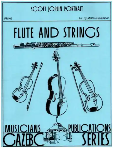 Abverkauf Scott Joplin Portrait for flute and strings