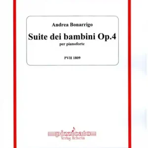 Garantierte Lieferung Suite dei bambini op.4 per pianoforte