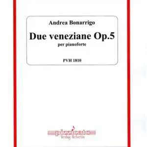 Due veneziane op.5 per pianoforte Saisonangebot