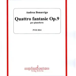 Kracherpreis Quattro fantasie op.9 per pianoforte