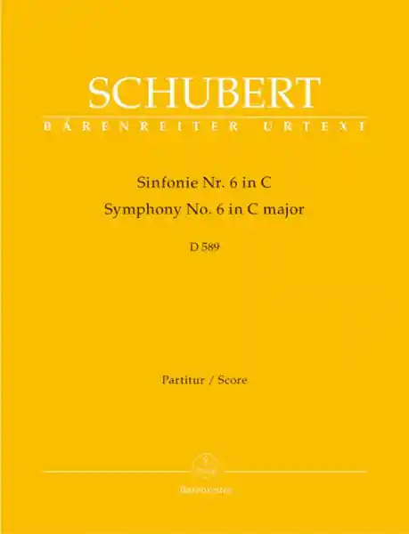 Preisknaller Sinfonie C-Dur Nr.6 D589 für Orchester
