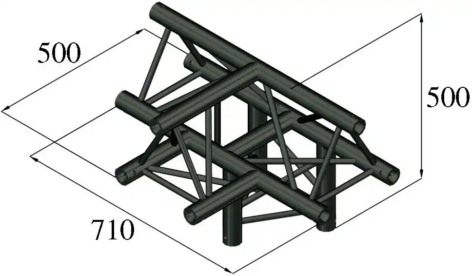 Alutruss TRILOCK S-PAT-43 4-Weg-Stück /\\ Neue Kollektion