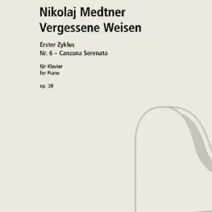 Canzona serenata op.38,6 für Klavier Neuheit