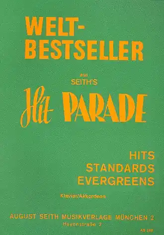 Heißes Angebot Hits, Standards, Evergreens: für Klavier / Akkordeon