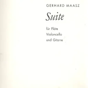Suite für Flöte, Violoncello und Gitarre Jetzt Kaufen