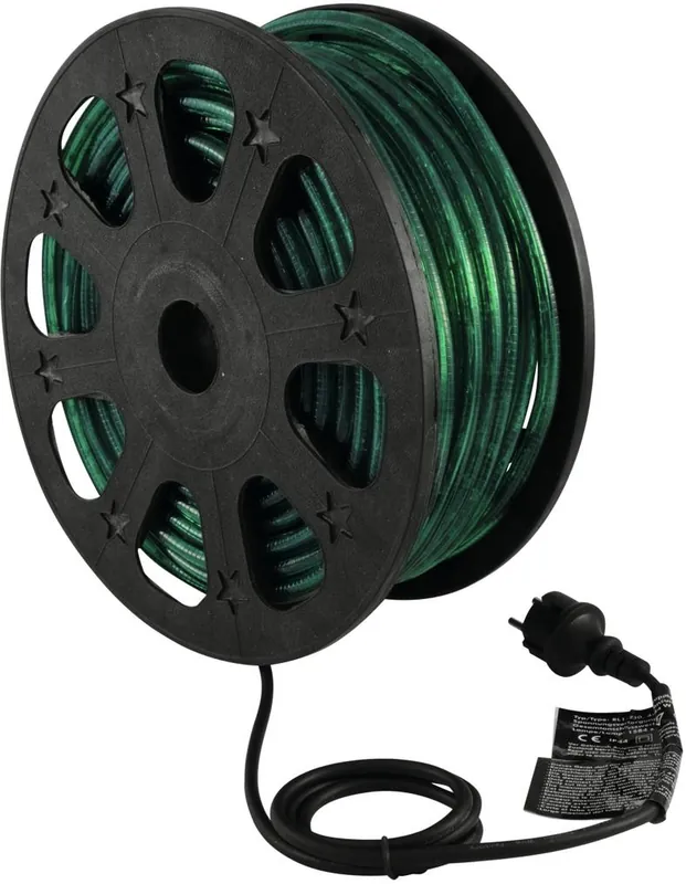 Preisknaller Eurolite Rubberlight RL1-230V grün 44m