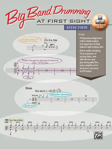 Big Band Drumming at first Sight (+MP3-CD): for drum set Neue Ware