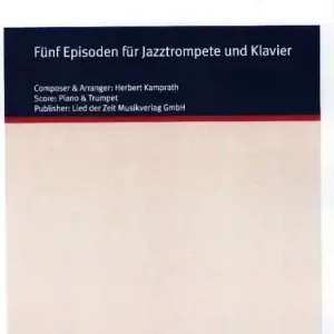 5 Episoden für Jazztrompete und Klavier Preisknaller