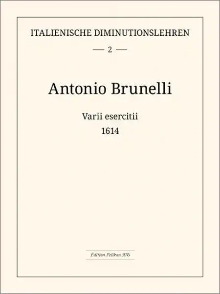 Angebot Varii esercitii (1614) für 1-2 Stimmen