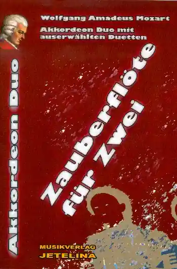 Schneller Versand Zauberflöte für zwei (Auszüge) für 2 Akkordeons