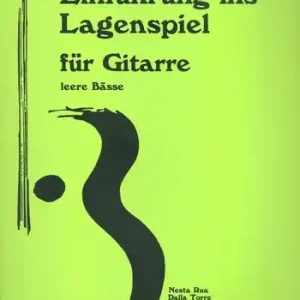 Preisreduziert Einführung ins Lagenspiel für Gitarre (leere Bässe)