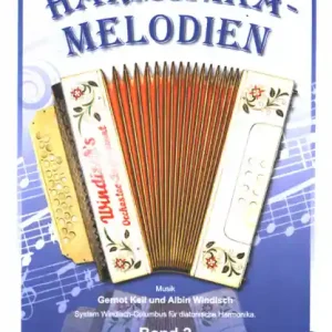 Zertifiziert Harmonika-Melodien Band 2 für diatonische Harmonika