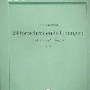 24 fortschreitende Übungen op.31 für Gitarre (Anfänger) Günstig
