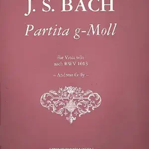 Must-Have Partita g-Moll nach BWV1013 für Viola solo